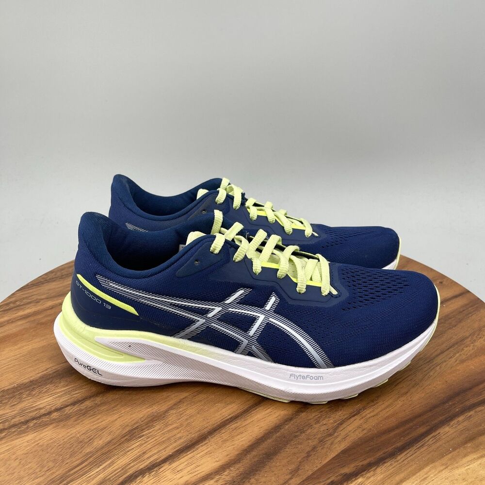 Asics GT-1000 Shoes Womens size 8.5 Blue Running Comfort Walking Gym Sneakers